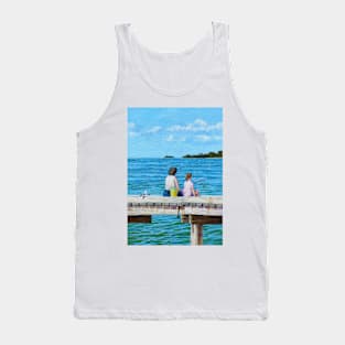 Fishing with Mum Tank Top